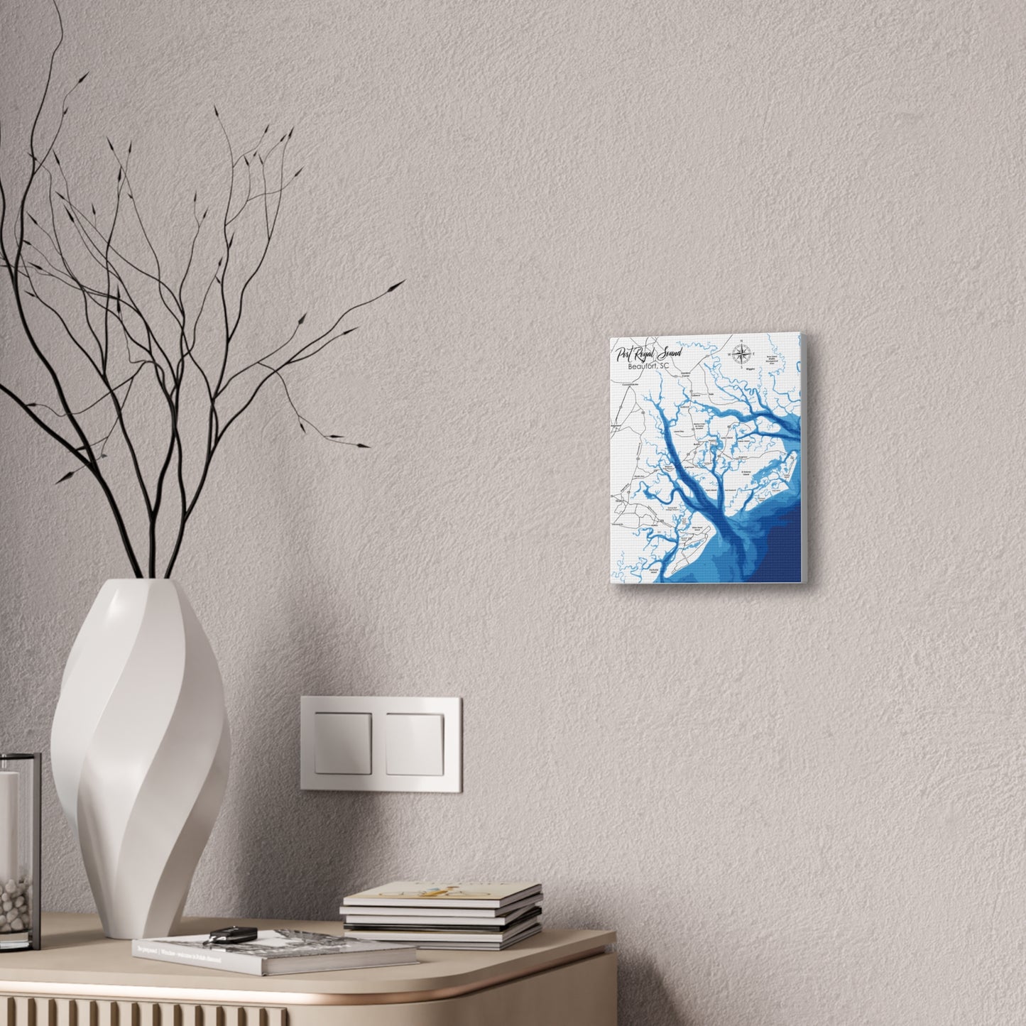 Port Royal Sound - Canvas Stretched, 0.75"