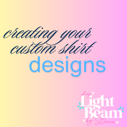 Custom Design for T-Shirt / Sweatshirt / Jacket