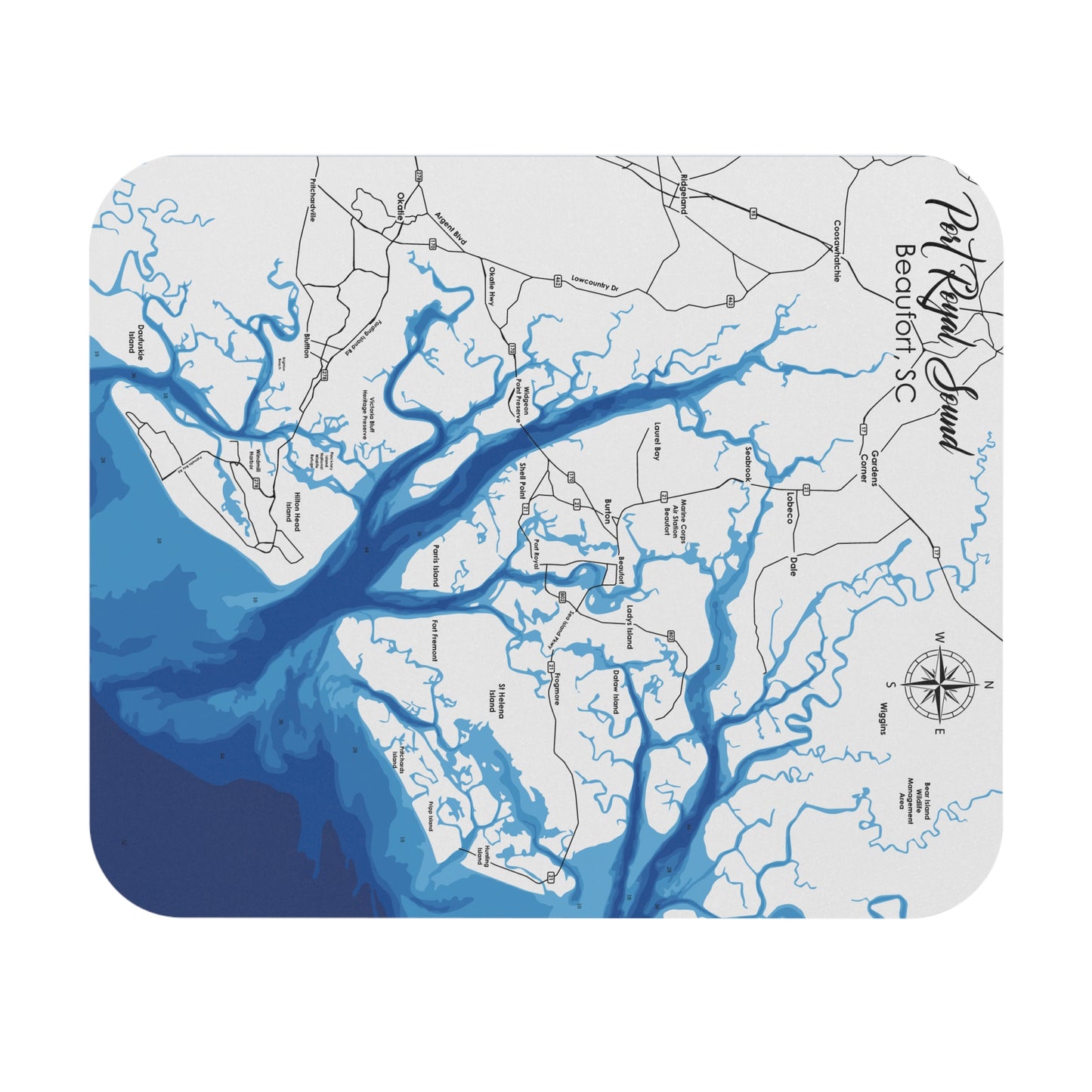 Port Royal Sound - Mouse Pad (Rectangle)