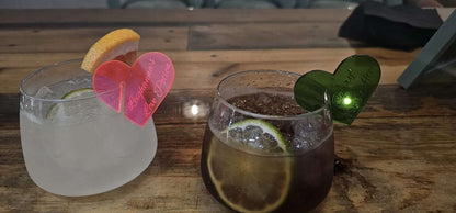 Plumeria Flowers Bar Menu and Signature Drinks Sign