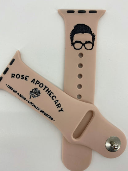 Schitt’s Creek Rose Apothecary Engraved Watch Band 38 40 41 42 45 49 mm