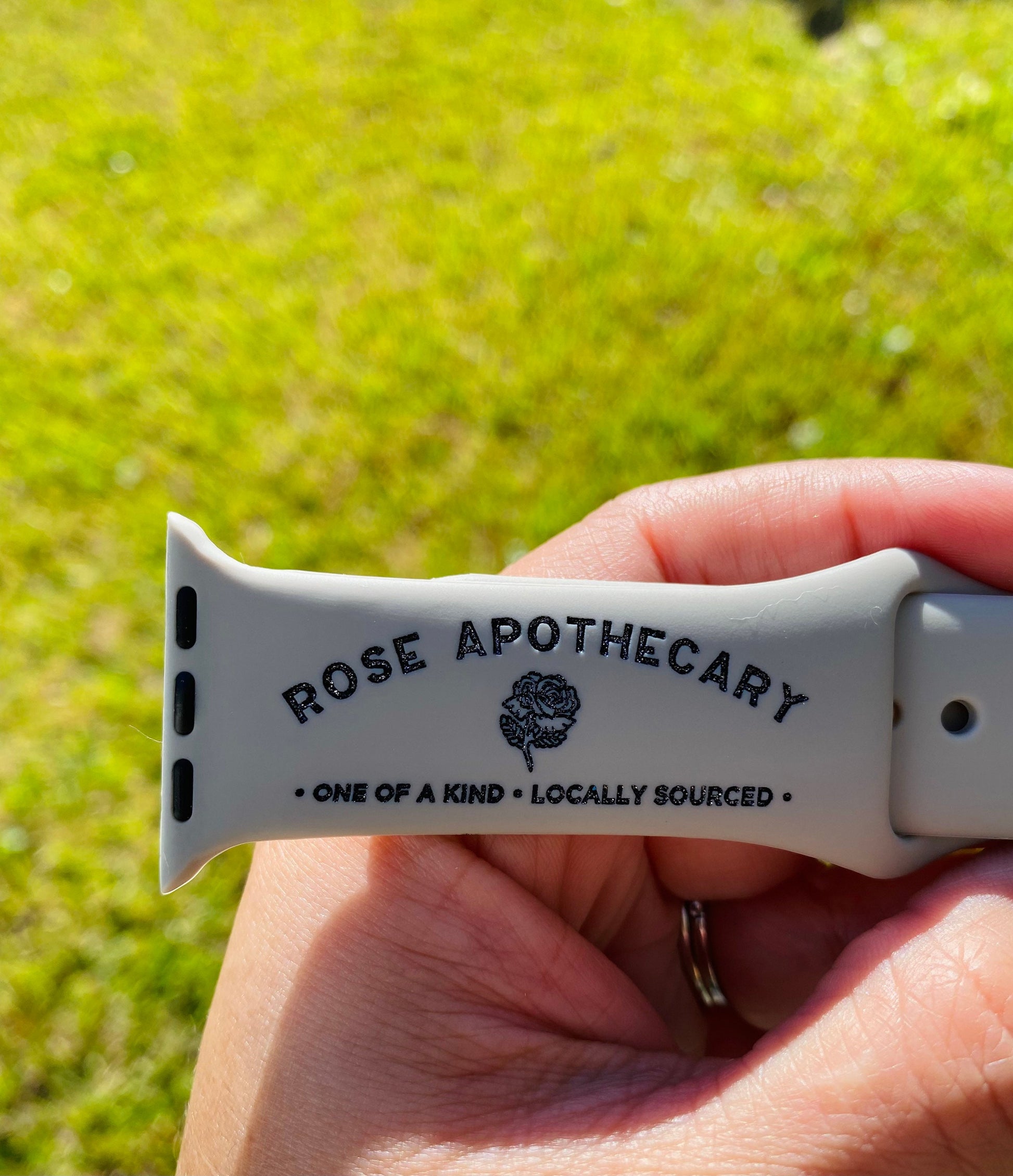 Schitt’s Creek Rose Apothecary Engraved Watch Band 38 40 41 42 45 49 mm