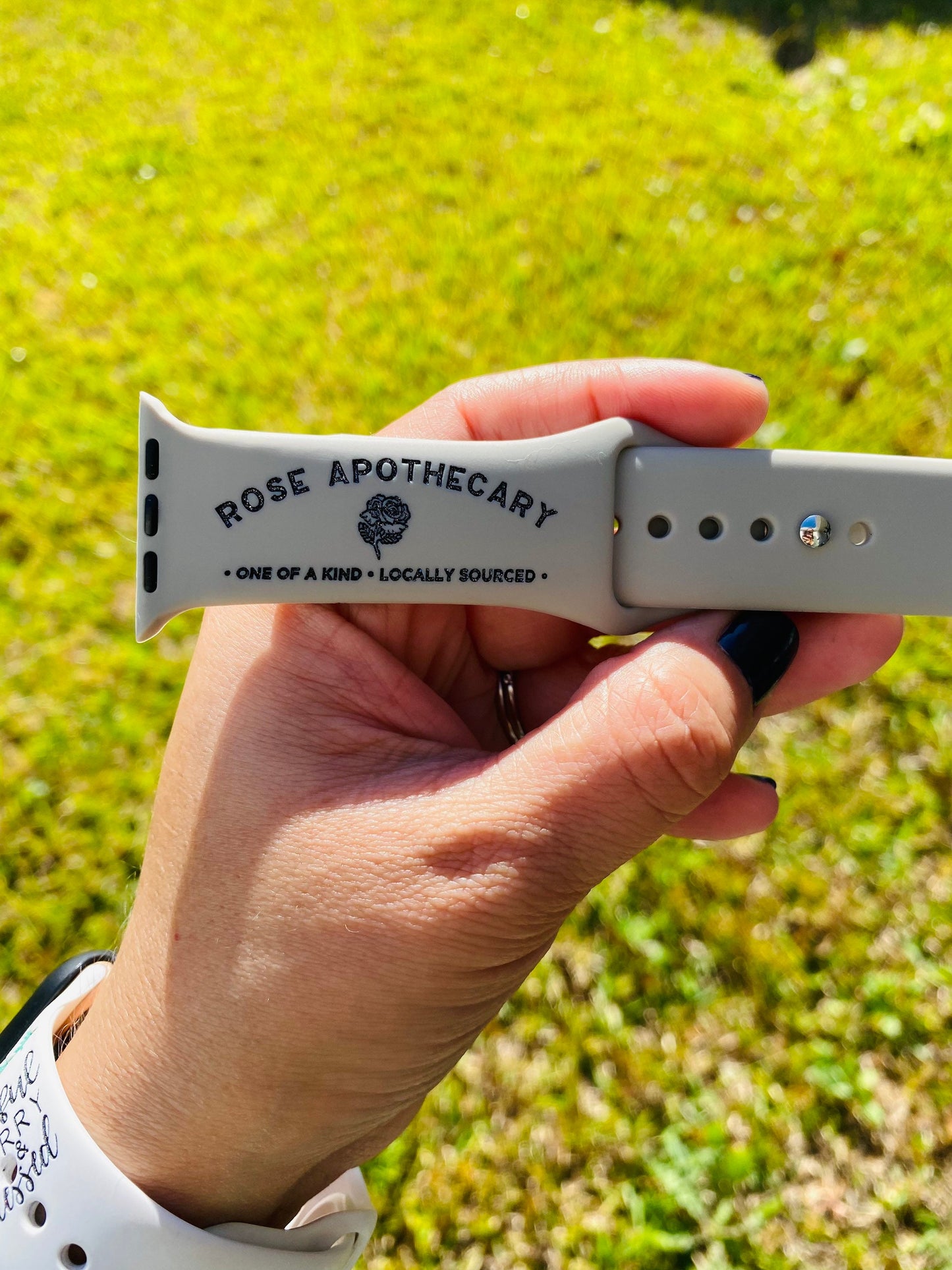 Schitt’s Creek Rose Apothecary Engraved Watch Band 38 40 41 42 45 49 mm