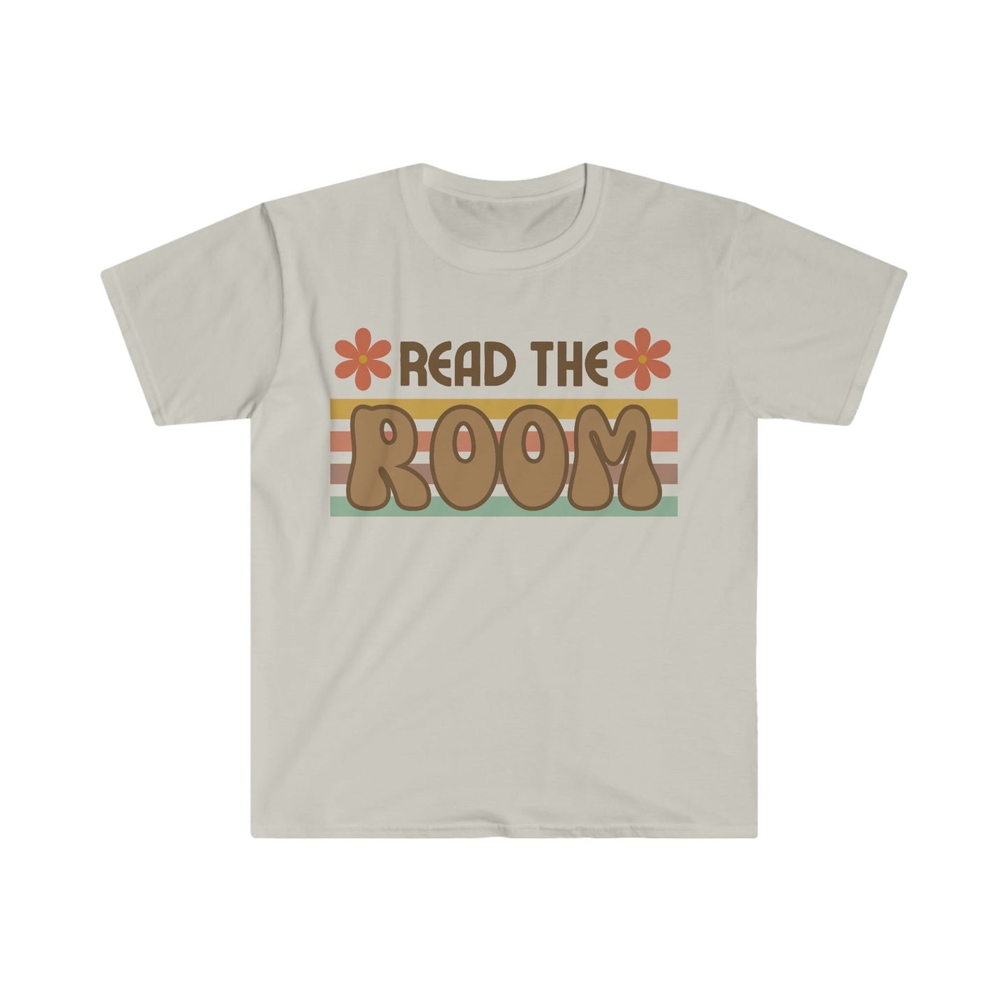 Read The Room Groovy Font Unisex Softstyle T-Shirt