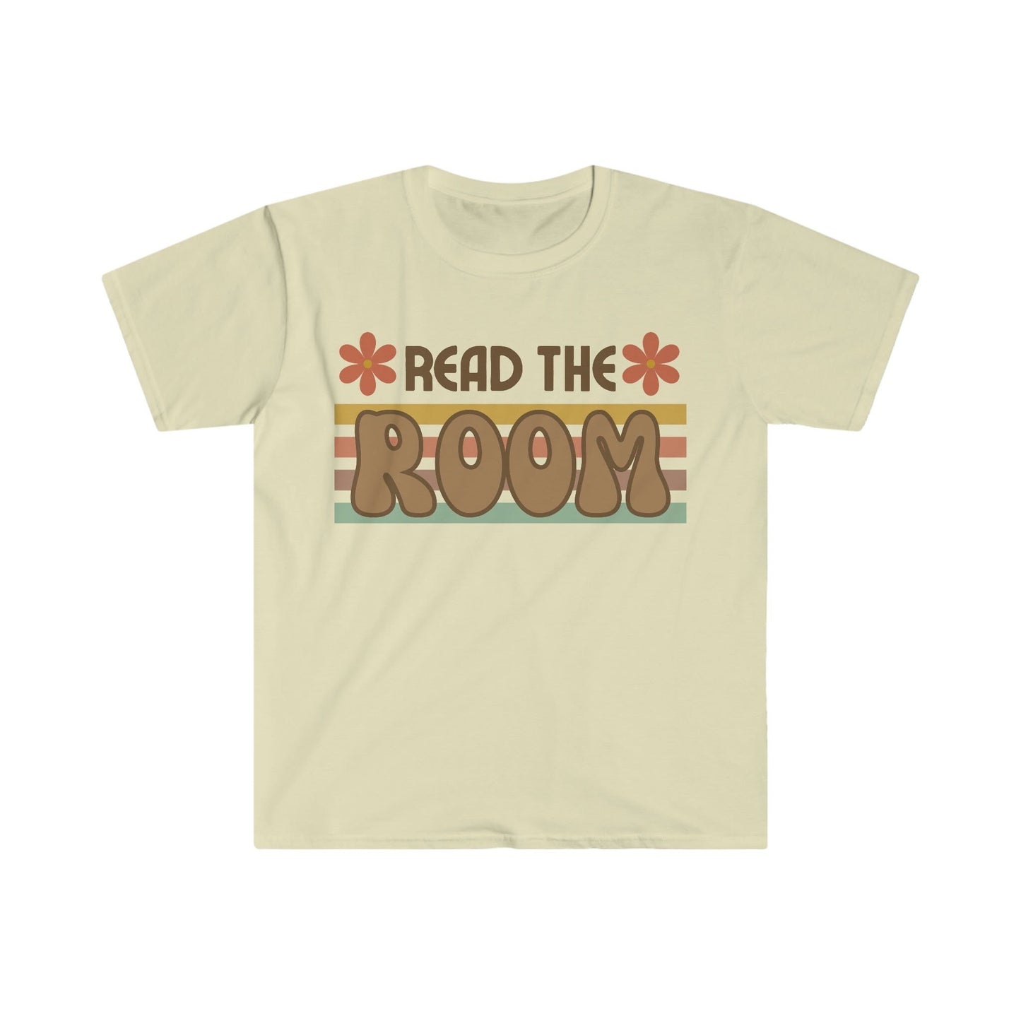 Read The Room Groovy Font Unisex Softstyle T-Shirt