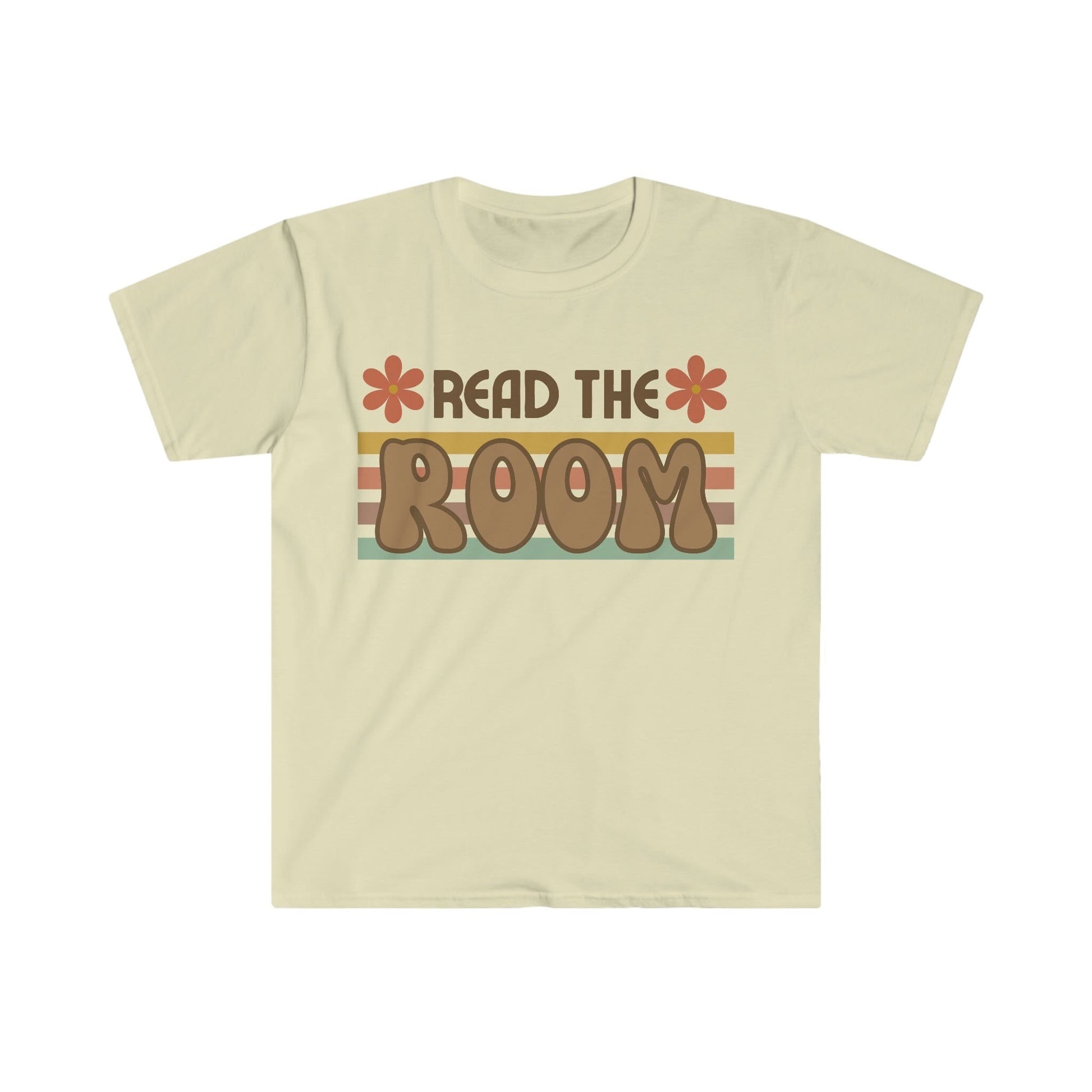 Read The Room Groovy Font Unisex Softstyle T-Shirt