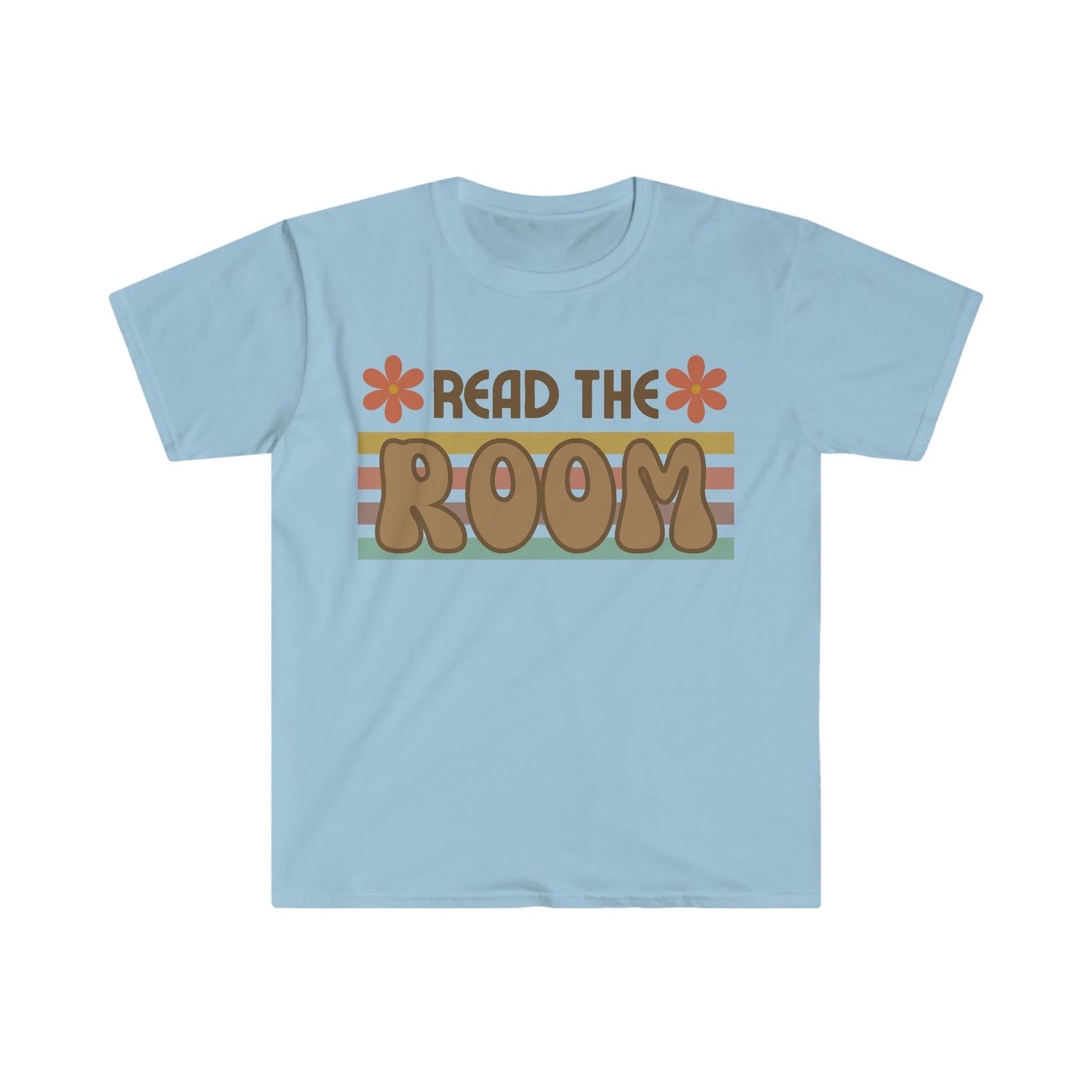 Read The Room Groovy Font Unisex Softstyle T-Shirt