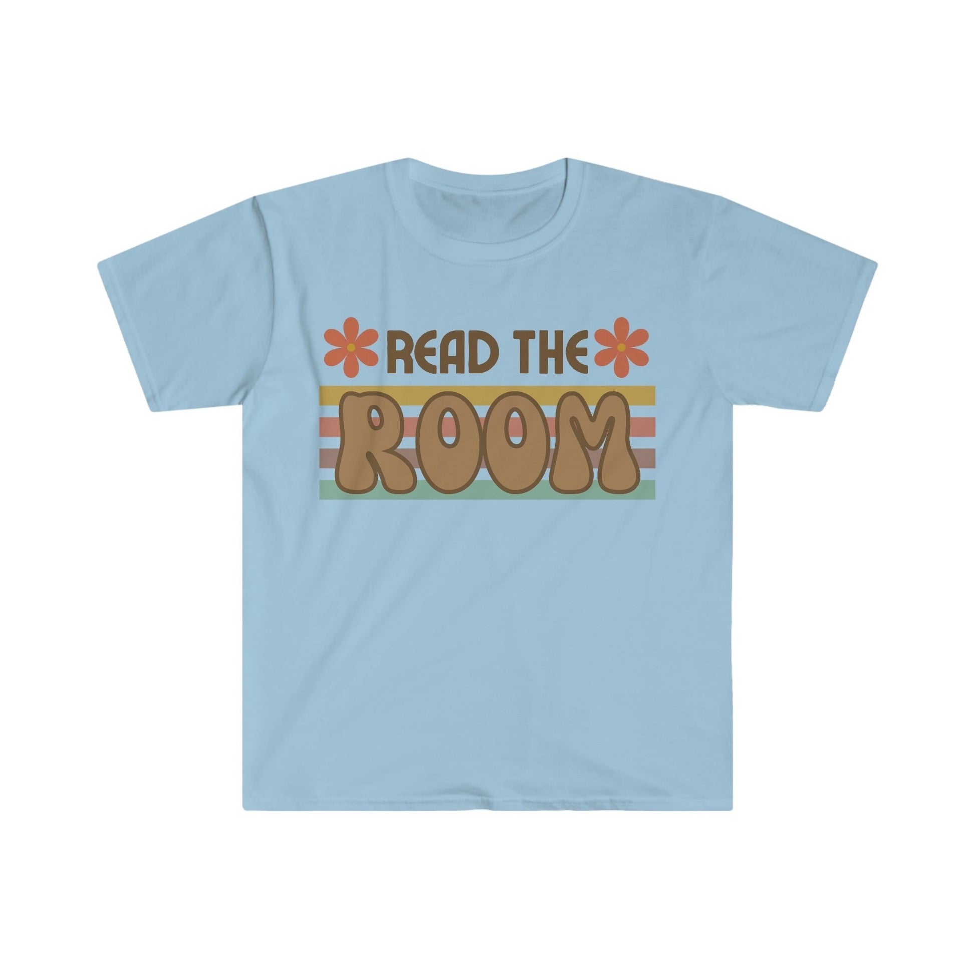 Read The Room Groovy Font Unisex Softstyle T-Shirt
