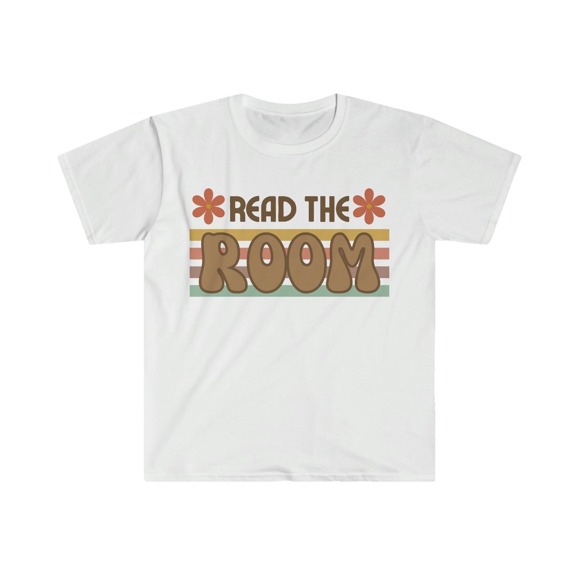 Read The Room Groovy Font Unisex Softstyle T-Shirt