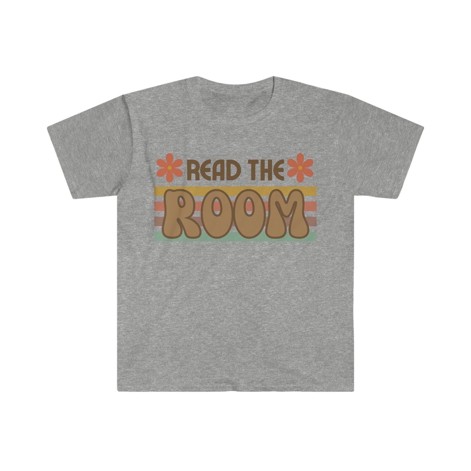 Read The Room Groovy Font Unisex Softstyle T-Shirt