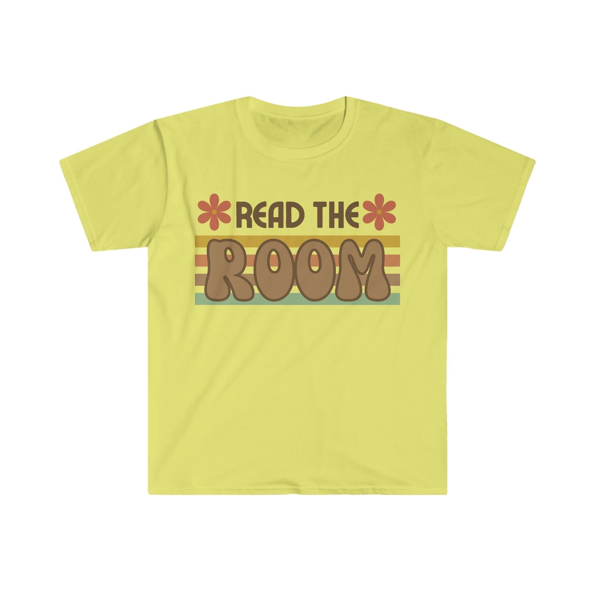 Read The Room Groovy Font Unisex Softstyle T-Shirt