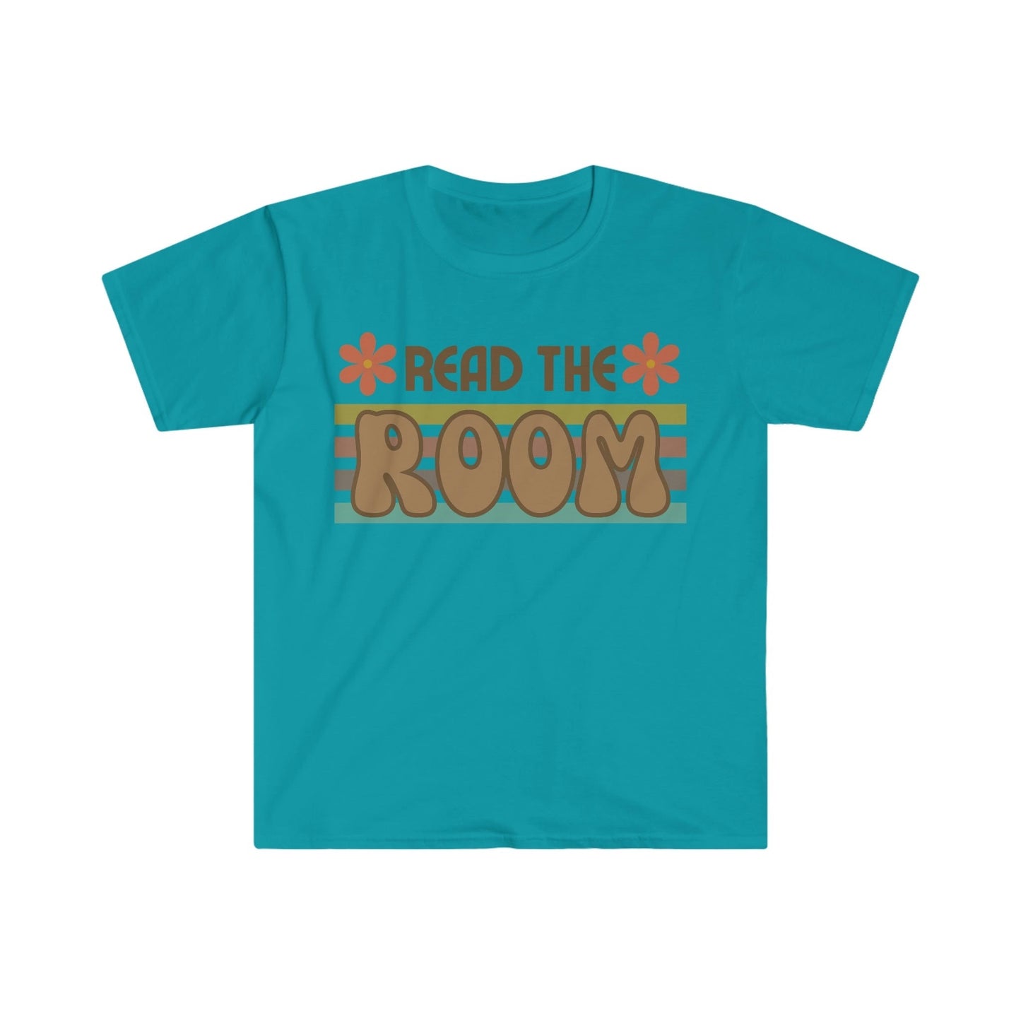 Read The Room Groovy Font Unisex Softstyle T-Shirt