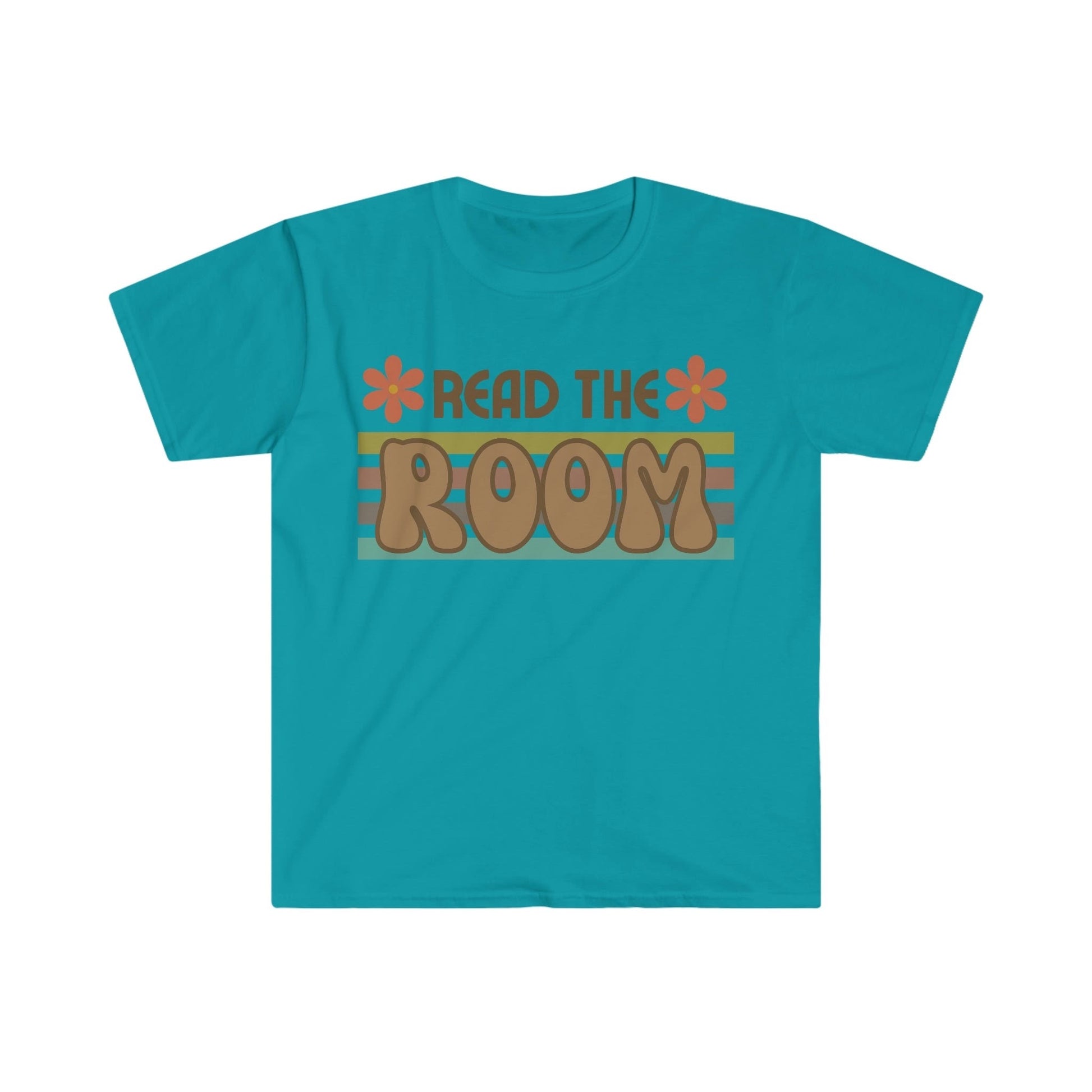 Read The Room Groovy Font Unisex Softstyle T-Shirt