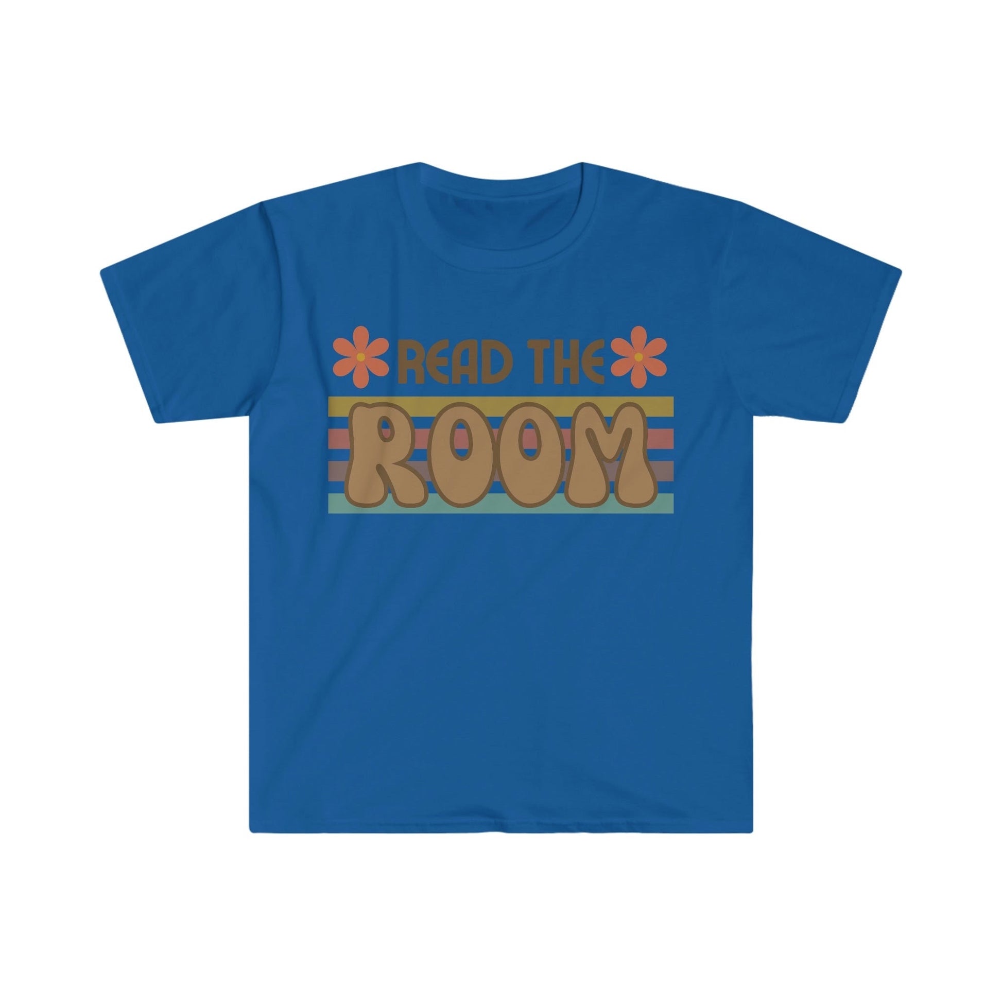 Read The Room Groovy Font Unisex Softstyle T-Shirt