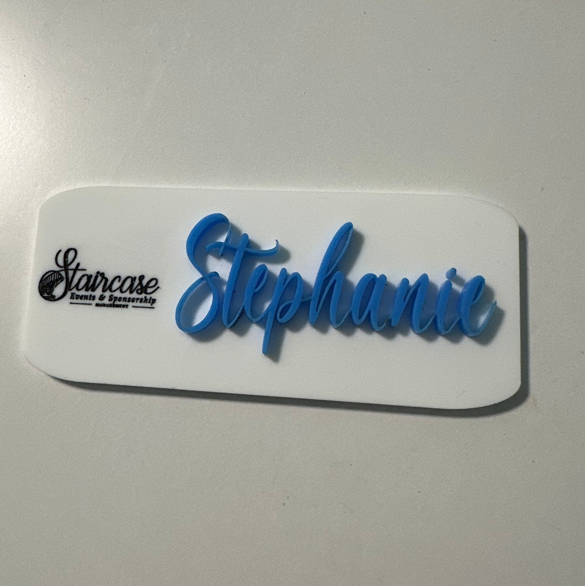 Custom Name Badge | Name Tag with custom personalized name and logo