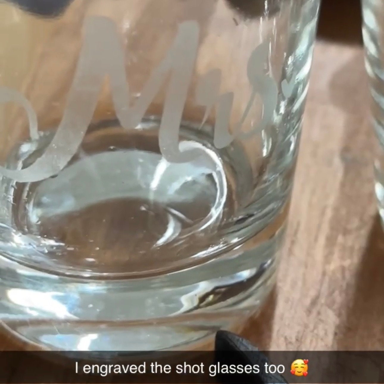 Custom Engraved Glassware - Bamboo Cup Mug Pint Glass