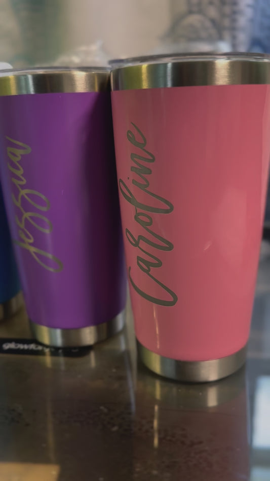 Custom Engraved 20oz Tumbler