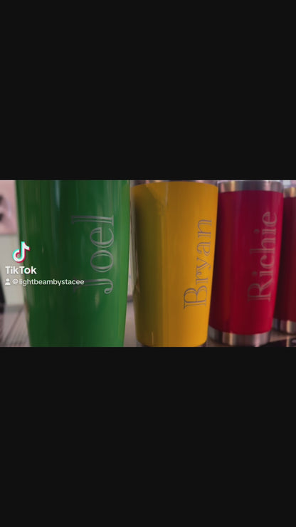 Custom Engraved 20oz Tumbler