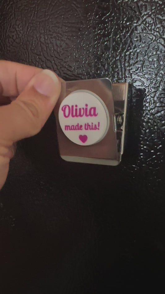 Custom Personalized Fridge Magnet