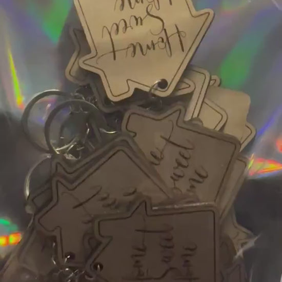 Realtor Real Estate Closing CUSTOM Gift engraved keychain house new home first home