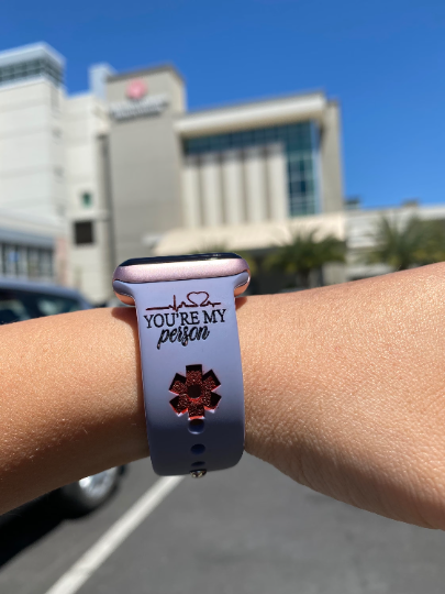 Grey's Anatomy engraved smart watch band - custom personalize